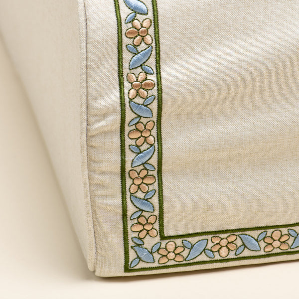 Embroidered Rawdha Majlis Cushion