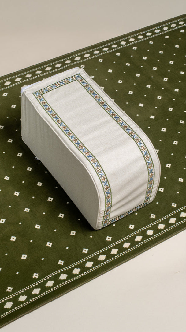 Embroidered Rawdha Majlis Cushion