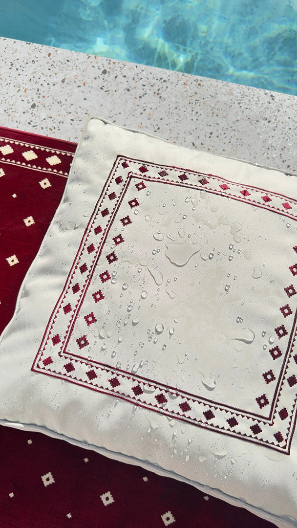 كوشية ارضية مطرزة - نقشة سنـد