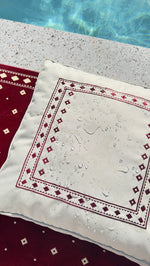 كوشية ارضية مطرزة - نقشة سنـد